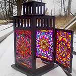 Galeria ręcznie malowanych lamp